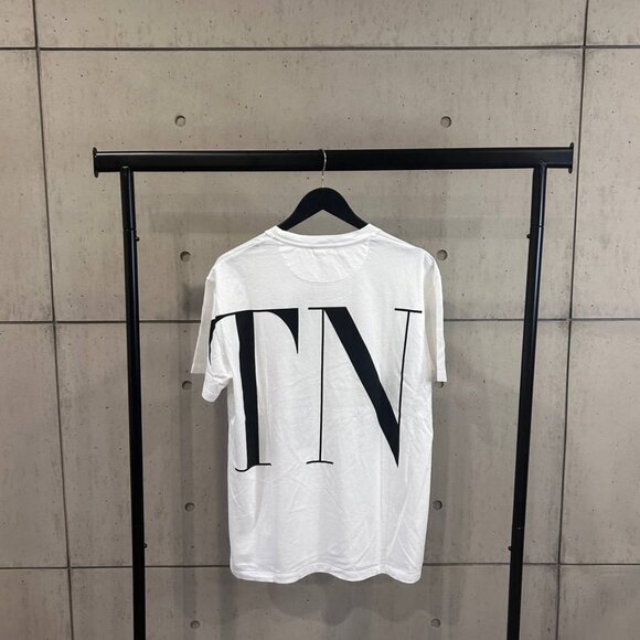 Valentino White and Black Short Sleeve Tee - Picture 6 of 9